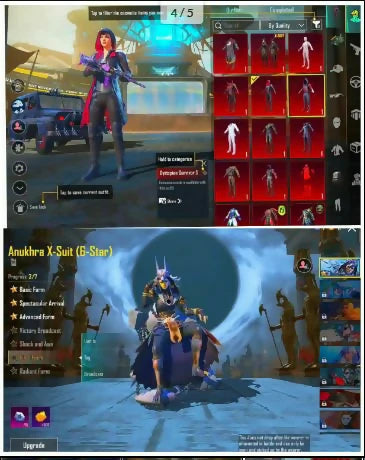 129 Mythiques⚡ | Cheveux Mythiques Jaunes ? | Combinaison Anukhra Xsuit 3 ? | Ensemble Momie Blanche | 43 Gunlab ? | M416 Shiobi 5 + 20 Kill Msg | Inventaire, Gunlab et Mythiques chargés ✨