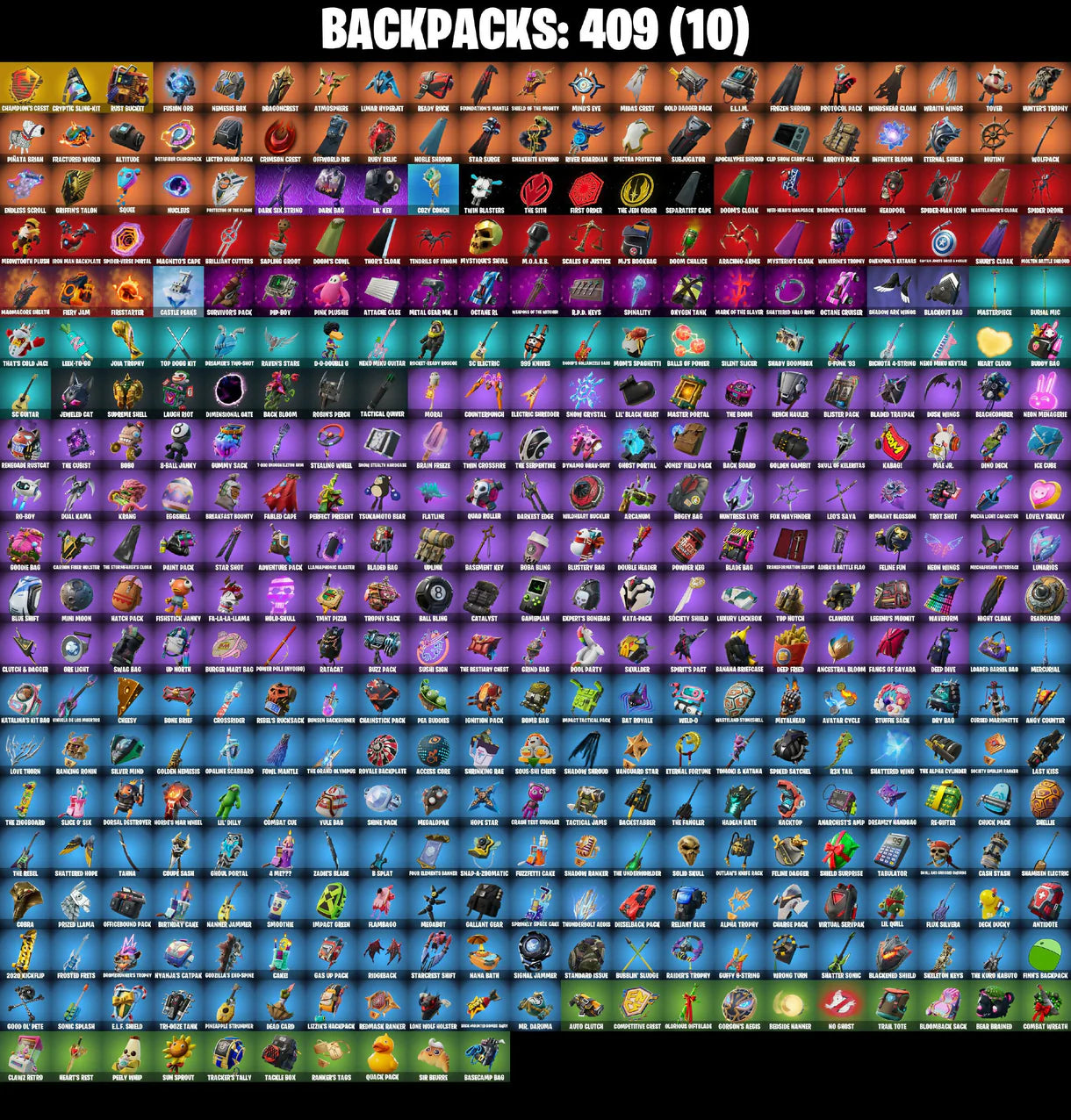 (PC/PSN/XBOX) 320 VB) 370 SKINS / BLUE TEAM LEADER / GOLD MIDAS / GOLD BRUTUS / EDDIE BROCK / KERI COMMANDER / PRODIGY / CLUTCH /