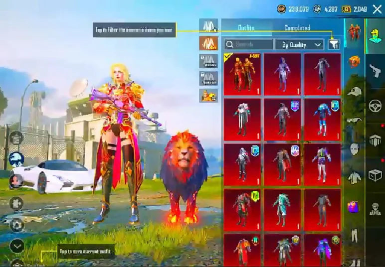 MF 86 01 Pose partenaire avancée Ignis Lv3 SSC Tutara Sky 35x Gun-Lab 5x Max 6x Kill Msg M416 Imolation Lv5 Glacier Lv5 Shinobi Kami Lv5 Ensemble d'armure chargée Emerald Punk Red Commander Red Blind Patti Rare Véhicules exigeants Inventaire difficile