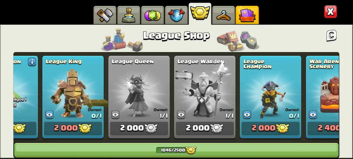 2 League Skins ➤ Snake Set ➤ TH 16 200% MAX ➤ 8 Epic Max➤ Scenery➤Heros: All Max ➤ ➤CWL MEDAL:1046 ➤SAFE AND INSTANT DELIVERY#F