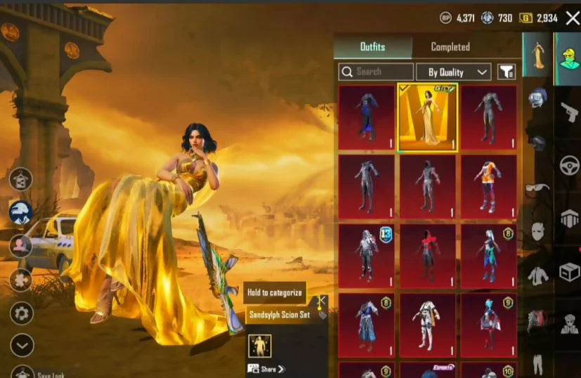 Ensemble ultime Sandslyph + skins doubles M416/AKM | 15 Gunlabs | Mode mythique 31/Tag | Mode ultime 2/10 | Compte M4 | Niveau 66 | Collection 45 | Niveau 30 | Hall d'accueil Duneshine | Costume Godzilla | Inventaire rare chargé