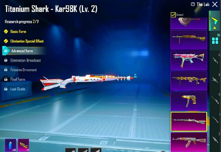 MF 86 01 Pose partenaire avancée Ignis Lv3 SSC Tutara Sky 35x Gun-Lab 5x Max 6x Kill Msg M416 Imolation Lv5 Glacier Lv5 Shinobi Kami Lv5 Ensemble d'armure chargée Emerald Punk Red Commander Red Blind Patti Rare Véhicules exigeants Inventaire difficile