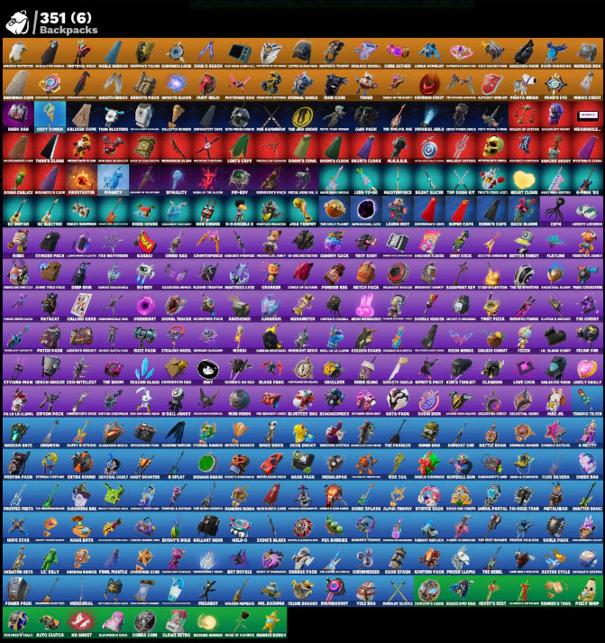 [PC/PSN/XBOX] 303 SKINS + JOHN WICK + SLIM SHADY + SNOOP DOGG + LARA CROFT + BLAZE + THE JOKER + DARK BOMBER + 3600 VB