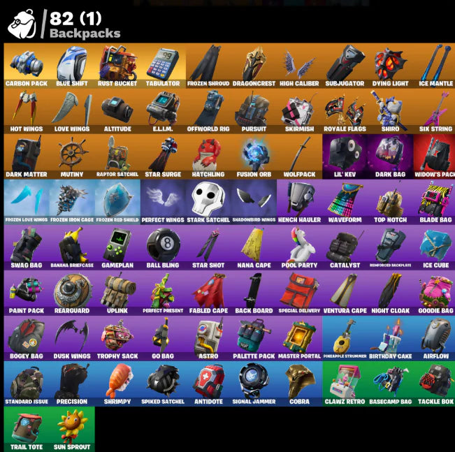 [PC/PSN/XBOX] 116 SKINS + THE REAPER + ELITE AGENT + OMEGA (STAGE 5) + OG STW + ROGUE AGENT + DRIFT + CALAMITY + CARBIDE + BLACK WIDOW