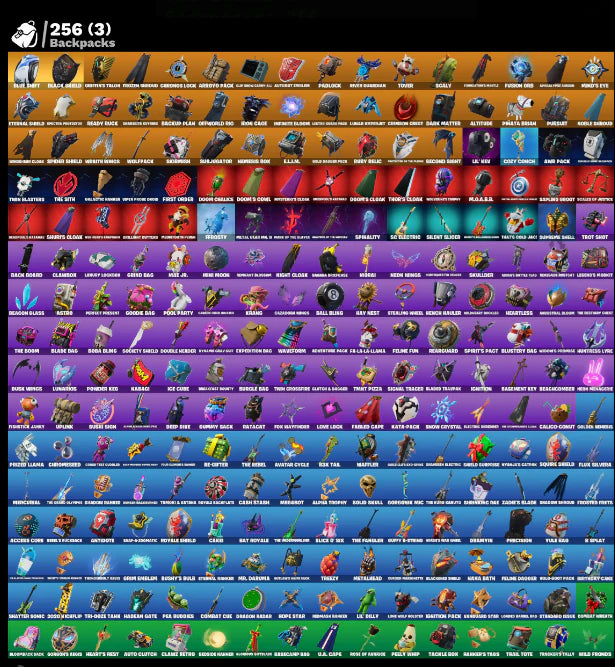 [PC/PSN/XBOX] 333 SKINS + BLACK KNIGHT + SPARKLE SPECIALIST + THE REAPER + ROYALE KNIGHT + BLUE SQUIRE + OG STW + ELITE AGENT + FLOSS + MAKO