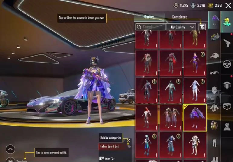 2x Xsuits Ignis Xsuit 5 ? Fiore Xsuit 4 ? 28x Kill Msgs 16x Ultimate Sets 3x Max Guns Glacier + Fool + Cryofrost UMP M416 Counter Open 2x Mummy Sets Mythic Fashion 117/300 Acc Lvl 69 Coll Lvl 66 Elite Collector Extra Demanding Inv