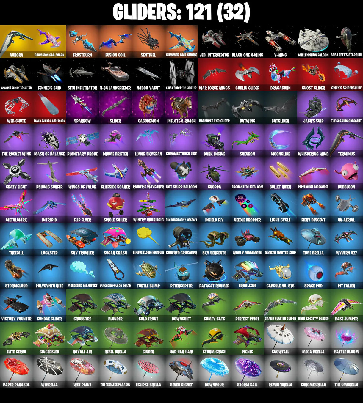PC/PSN/XBOX |163 جلود | Eon | Rogue Agent | Recon Champion | Dummy Supreme | Rust Bucket | Champion's Total | Resonator | Champion Balisong | #B551