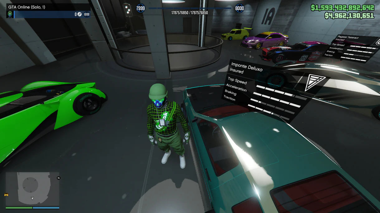[RARE] Enhanced & Legacy 1.5 TRILLION + 2B x20 Modded Outfits + 40+60 Modded Cars+ 8000 LVL + All Unlock + FAST RUN+Modded Frozen KDA + Male +AlienGuns INSTANT DELIVERY