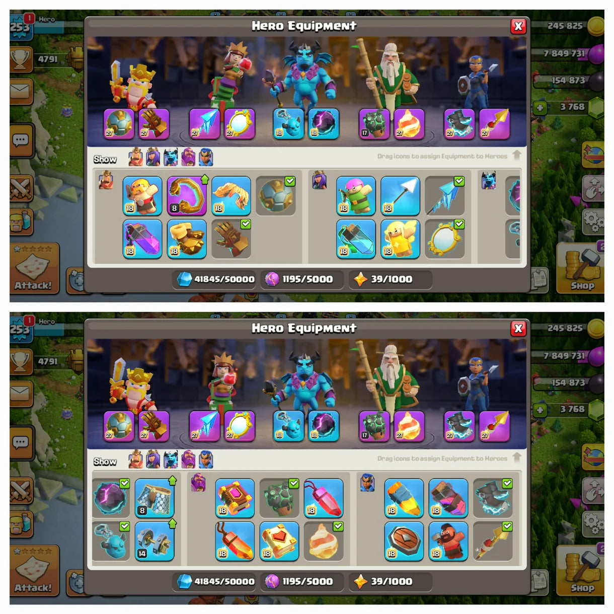 Blacksmith Max [ All epic Equipments Max ] ♦️TH 17 Max Out [5★] ♦️5 Heros Max:-100-100-90-75-50 ♦️ Bh10 Max Out ♦️3768 Gems ♦️Rename ♦️5857 Atb ♦️3139 War Stars ♦️253 Xp ♦️ Safe Guarantee ♦️ Instant Delivery