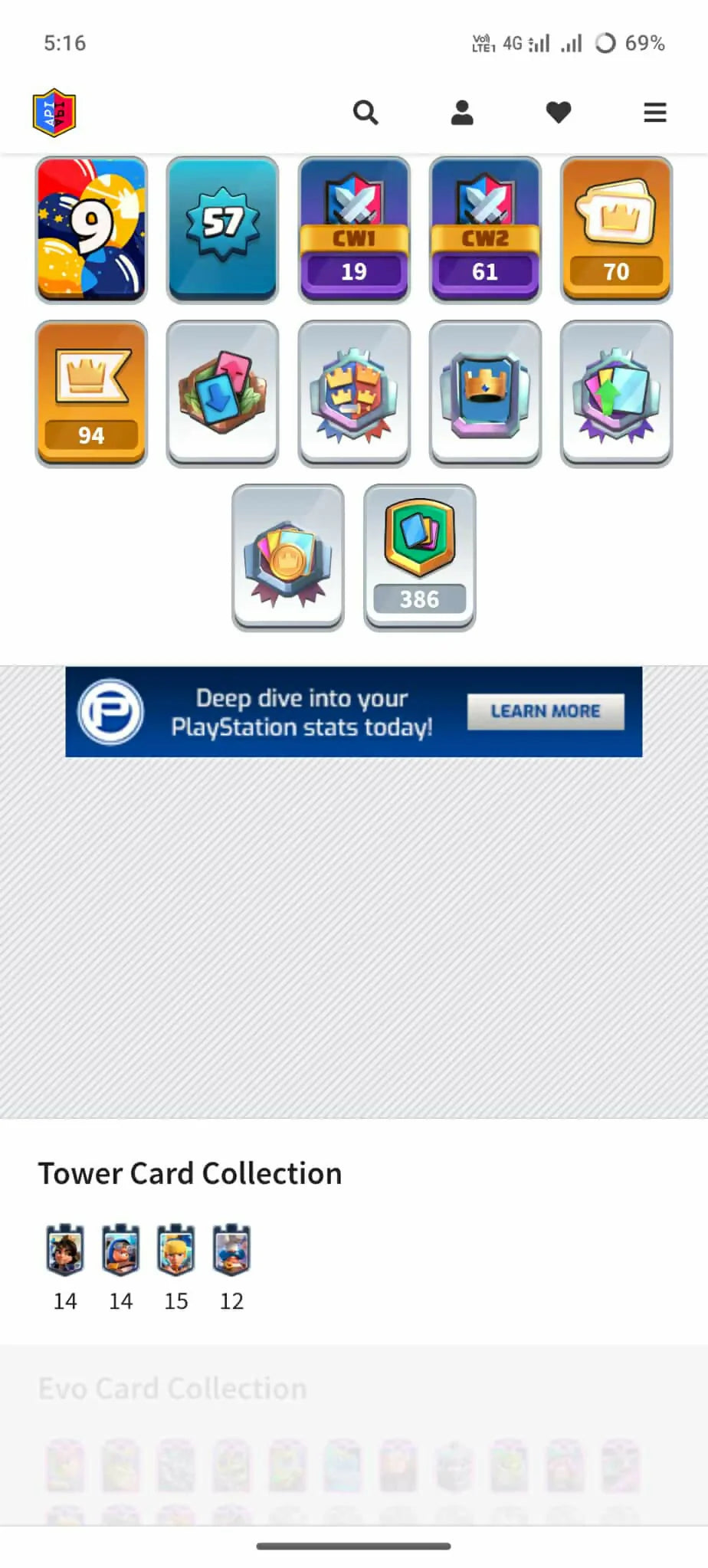 9 Years badge ⚡ 63 Max Card ⚡ 15 Evos ⚡12 Elites ⚡ Rare Emotes ⚡ 2k Gems ⚡level-57 ⚡ Safe Guarantee