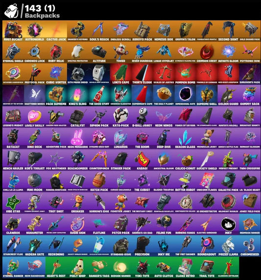 [PC/PSN/XBOX] 138 SKINS + TRAVIS SCOTT + ASTRO JACK + ROGUE AGENT + SULTURA + TAKE THE L + LARA CROFT