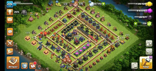 5 Epic Max [GG,SB,FA,RS,EB] // TH 17 Max // Heros:-93-100-71-71-47 // 9/9 Epic // Max Troops // 235 Xp // Safe guarantee