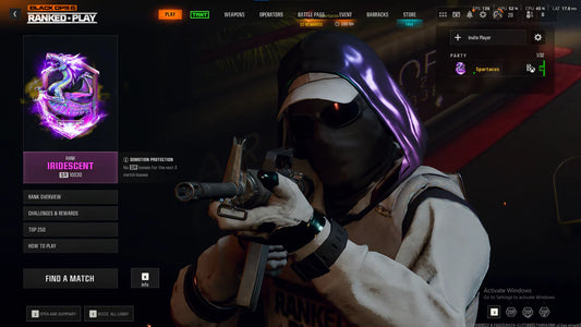 【✔ الموسم الثالث من Iridescent Ranked. 10082 SR】⚡ Prestige 1 ✅ 18 مشغلًا؟ وصول كامل؟ جميع المعلومات قابلة للتغيير؟ يمكن ربطها بـ STEAM / BNET / PSN / XBOX ✔ IRI SZN 3