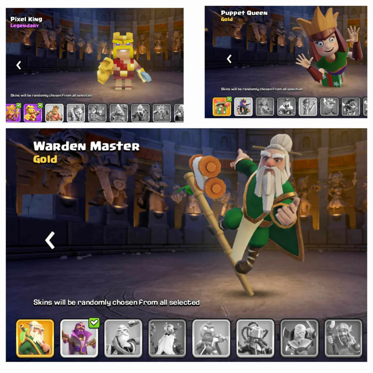 8 Rare Epic ★ Max Heros:- [100-100-76-75-50 ] ★ TH 17 Max Out ★ Safe Guarantee ★ Pixel Scenery ★ 235 Xp