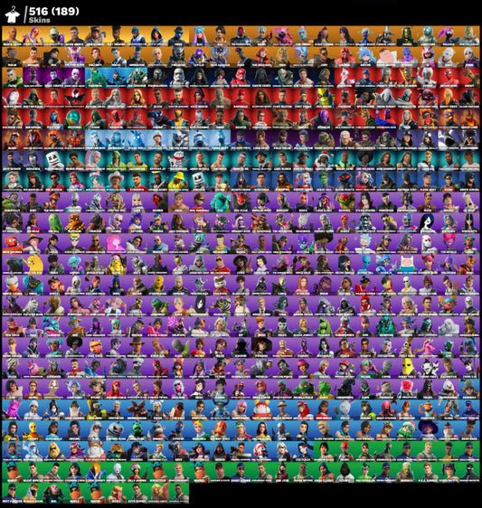 [PC/PSN/XBOX] 516 SKINS + MAT MASTER + FIXER + DUMMY SUPREME + LEVIATHAN AXE + LARA CROFT + MARSHMELLO + MARSHA + NICK EH 30 + SYPHER PK