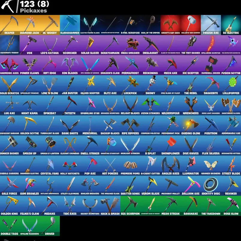 [PC/PSN/XBOX] 114 SKINS + TRAVIS SCOTT + OG STW + ASTRO JACK + JOHN WICK + GOLD MIDAS + DRIFT + CALAMITY + OMEGA