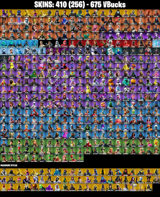 (PC/PSN/XBOX) 675 VB) 410 SKINS / DARK VERTEX / TRAVIS SCOTT / ASTRO JACK / GOLD MIDAS / FISHSTICK (WORLD CUP) / GOLD BRUTUS / OG PARADIGMA /