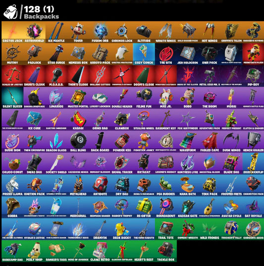 [PC/PSN/XBOX] 103 SKINS + TRAVIS SCOTT + ASTRO JACK + GOLD MIDAS + CALAMITY + TROG + SOLID SNAKE + EVIE + THE ACE