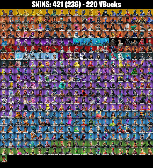 PC/PSN/XBOX |421 skins | OG STW | Travis Scott | Astro Jack | Gold Midas | Gold Brutus | Gold TNTina | Gold Meowscles | Reflex | #B424