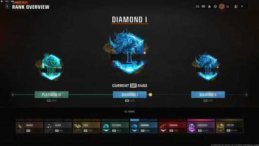 ✔ Diamond 1 Ranked . 5483 SR 】✔ 18 Operators ✔ Full Access ✔ All Info is Changeable ✔ Linkable to STEAM / BNET / PSN / XBOX