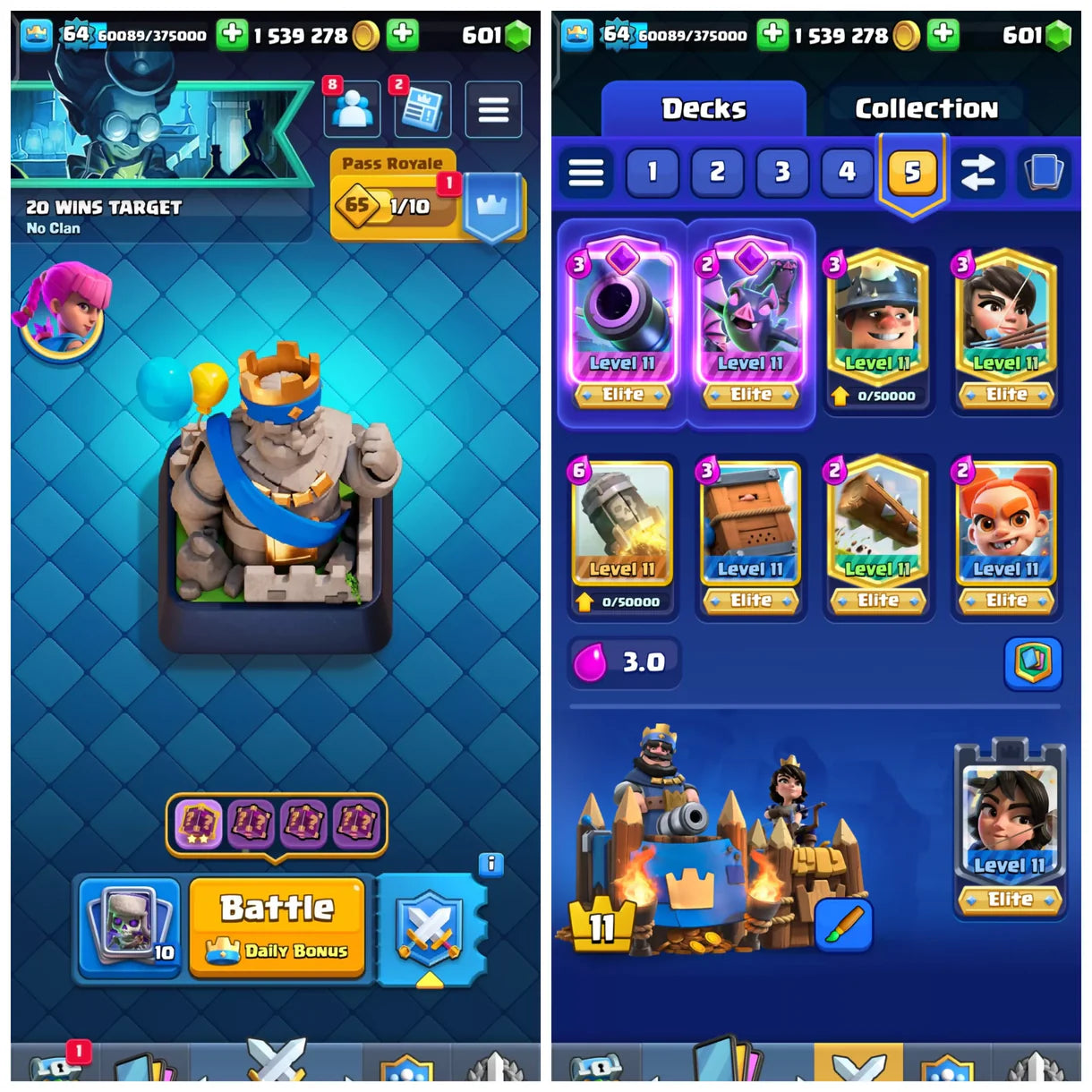 GOBLIN KISSING TROPHIE , 1ST RP EMOTES ?RAREST ACC ?‍↕️ 220+ SUPER GOOD EMOTES ? LVL 64 , KT11 ? 19 EVO'S, 42 ELITE, 106 MAXED CARDS ? SUPER WORTHYYY ACC ?‍↕️ ON YOUR MAIL.