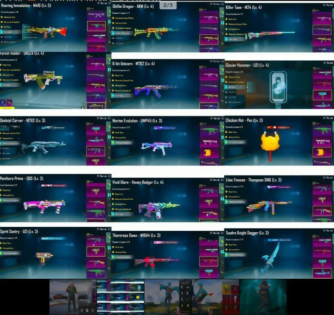 121Mythiques ? | Combinaison Posidon 4 ? Combinaison Raven 2 étoiles | 3x Voiture de sport ? | Ensemble Carapace Godzilla | M416 Rugissant niveau 5 | 13x Messages d'élimination | Mythiques rares et inventaire ✨