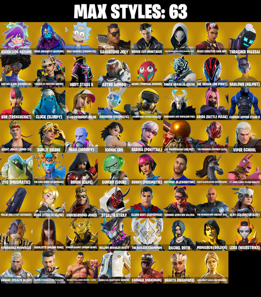 PC/PSN/XBOX |170 skins | OG STW | Lara Croft | The Reaper | Elite Agent | Omega | Take The L | Orange Justice | Dark Voyager | Rogue Agent | #B364