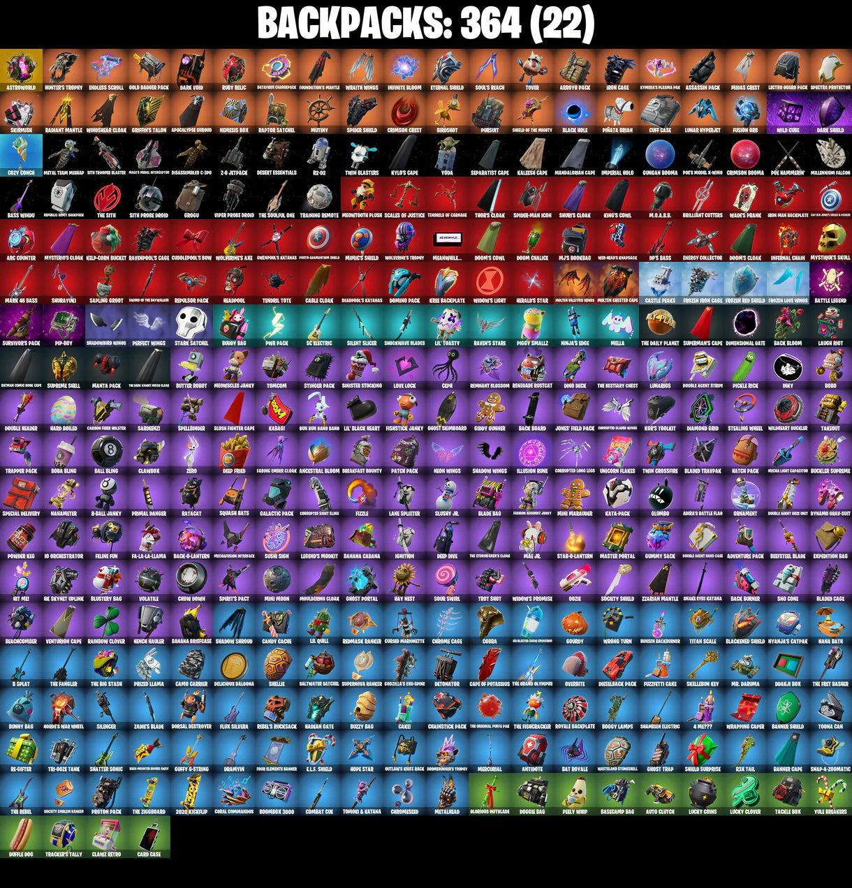 PC/PSN/XBOX |320 جلود | OG STW | Astro Jack | Gold Midas | Gold Brutus | Gold TNTina | Gold Meowscles | John Wick | Shady Doggo | #B440