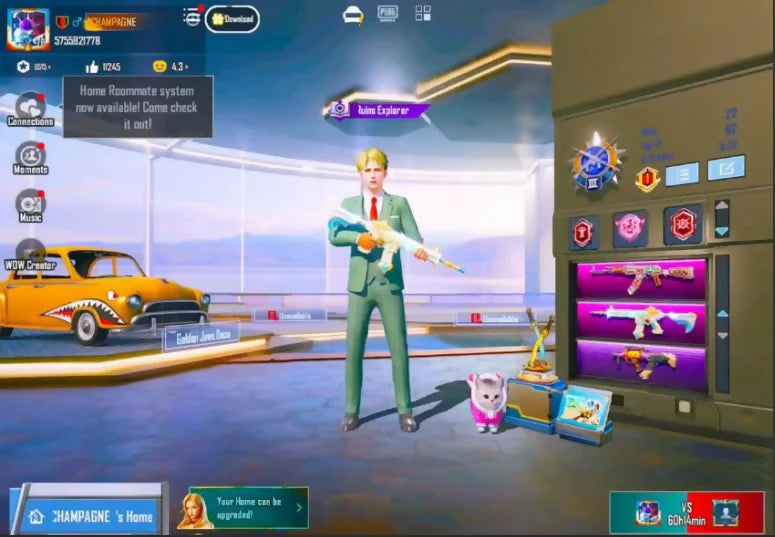 13x Gunlabs M416 Imperial Spl Lvl 4 M762 8-Bit Lvl 4 Fiery Hunter Carlo Set Rare Smooth Hitman Junkrat Empire Fiend Huntress Sets S2 Clown Mask 69x Mythics 2x Mythic Backpacks 7x Characters 3x Gun Slots 6135 AP Lvl 78 V.High 443 UC Companion