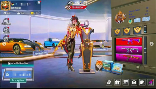 98Mythics | 3 voitures de sport ? | Combinaison Fiore Xsuit 4 ? | Ensemble Momie blanche | 34 Gunlab lourds ? | M416 Fool Max | 12 autres messages de mise à mort | Déblocage de visages et de cheveux | Emotes rares✨