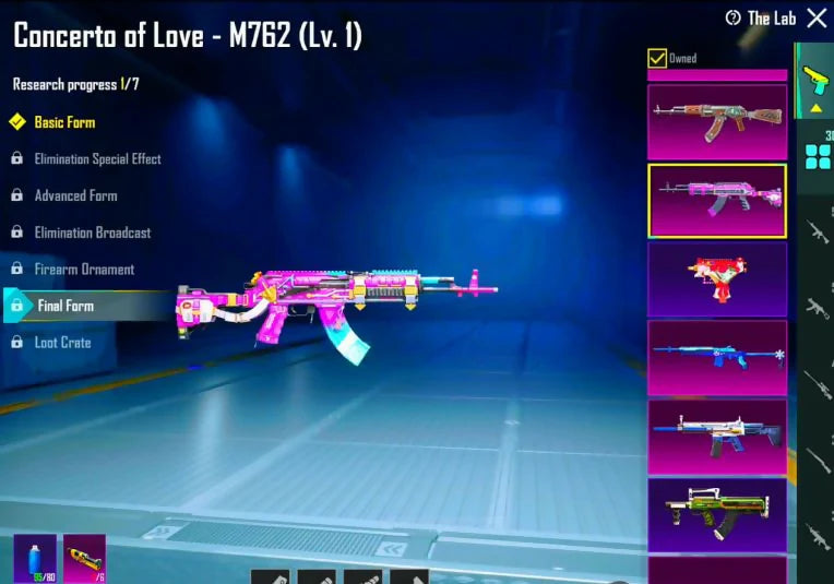 30x Gunlab M416 Tidal Lvl 5 Hit Effect AKM Bunny Munchkin Lvl 5 Hit Effect Duo Lab Combo MF 71 Black Shark Set Rock Star Set S4 Hair Unlocked Red Blind Patti Rare S2 Clown Mask 2x Characters Max Grenade Kill Msg Rare Piece