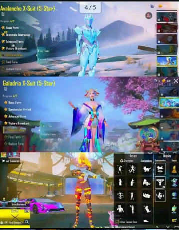 102Mythics | Ensemble Apeach⚡ | 3x Voiture de sport | 1x Voiture de largage ? | Avalanche et Gladria Xsuit 4 ? | Ensemble Momie de feu | 37x Gunlab | M4 Glacier et Sealed Max | 17x Message d'élimination✨