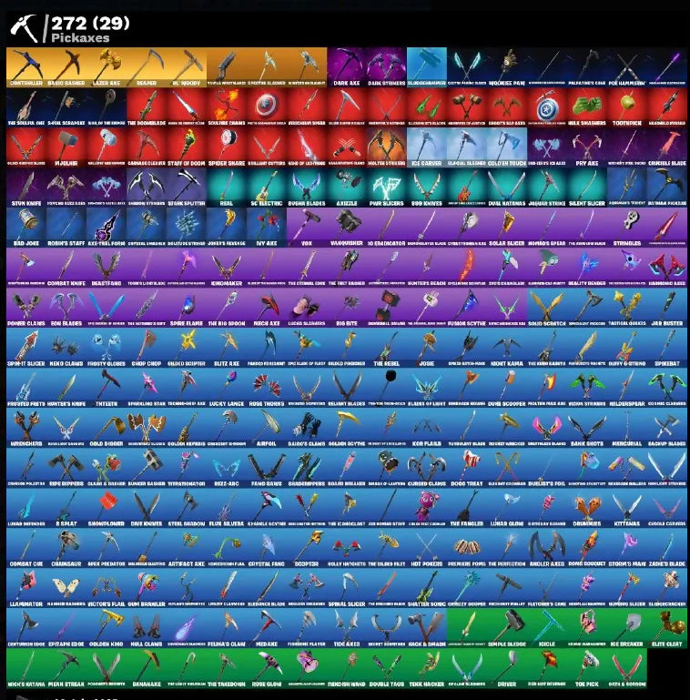 [PC/PSN/XBOX] 333 SKINS + TRAVIS SCOTT + OG STW + ASTRO JACK + MAJOR LAZER + GOLD SKYE + GOLD MIDAS + LAZER BLAST