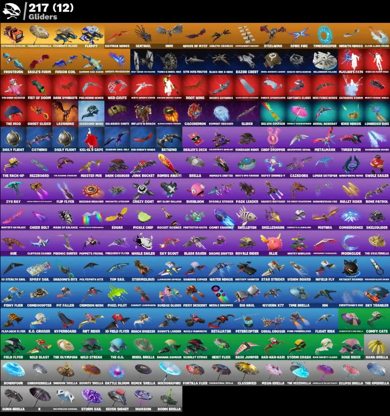 [PC/PSN/XBOX] 333 SKINS + TRAVIS SCOTT + OG STW + ASTRO JACK + MAJOR LAZER + GOLD SKYE + GOLD MIDAS + LAZER BLAST