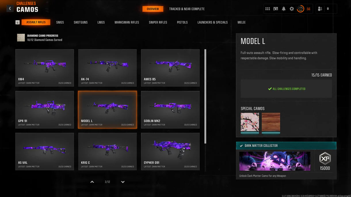 ✨ Dark Matter + Prestige Master⚔️ All Multiplayer Camos Unlocked ?Prestige 10 + Level 28?Dark Matter Legit Unlocked on 38 Weapons ? Linkable|New guns |FFAR KRIGC AMAX KILO LADRA LC10 HDR