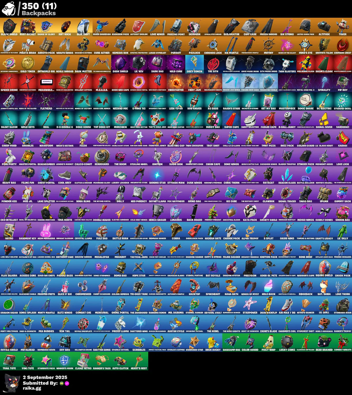 [PC/PSN/NITTENDO] 340 skins | OG STW | Renegade Raider | Black Knight | Sparkle Specialist | The Reaper | Neo Versa | Blue Squire | Royale Knight | Elite Agent | 200 VB