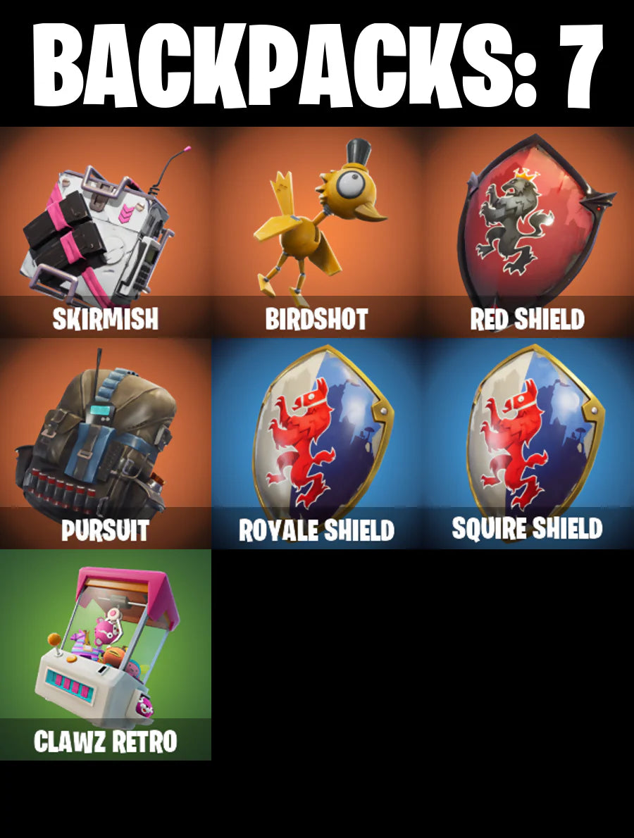 PC/PSN/XBOX |10 skins | OG STW | OG Aerial Assault Trooper | OG Renegade Raider | Royale Knight | Blue Squire | OG Raider's Revenge | #B415