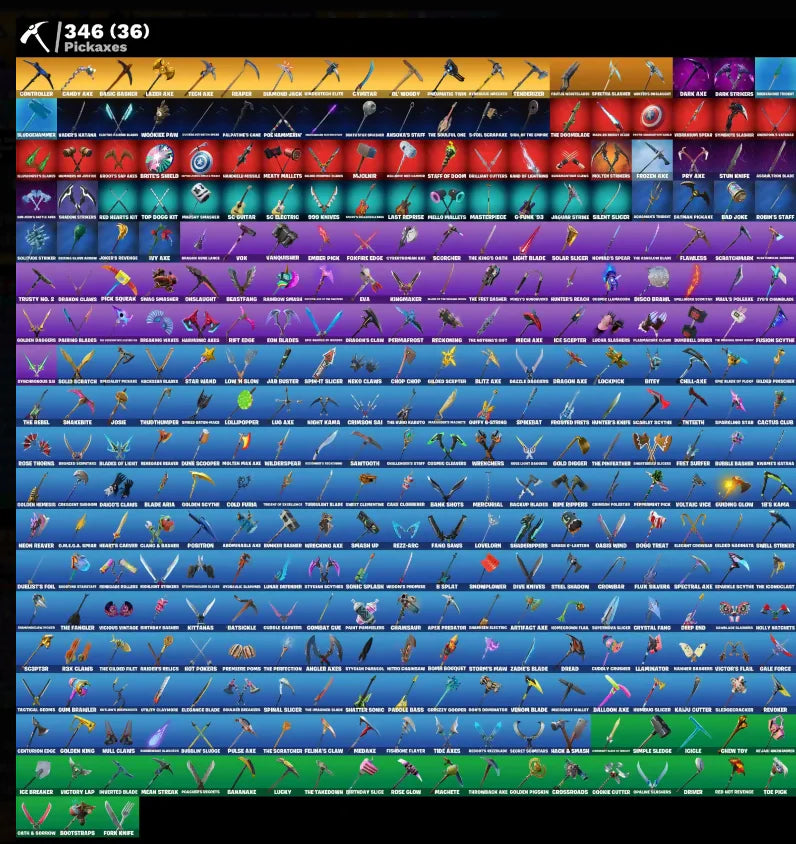 [PC/PSN/XBOX] 400 SKINS + TRAVIS SCOTT + THE REAPER + ROYALE KNIGHT + BLUE SQUIRE + OG STW + ELITE AGENT + WORLD WARRIOR