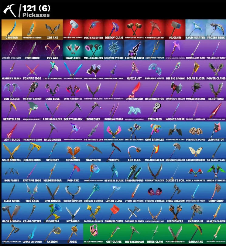 [PC/PSN/XBOX] 138 SKINS + TRAVIS SCOTT + ASTRO JACK + ROGUE AGENT + SULTURA + TAKE THE L + LARA CROFT