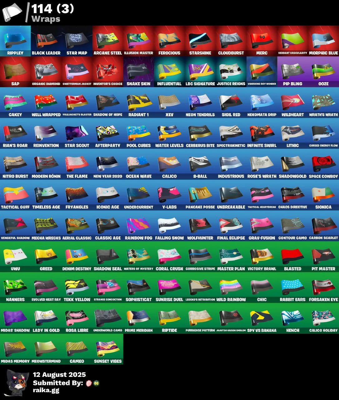 [PC/PSN/XBOX/NITTENDO] 133 skins | Honor Guard | Neo Versa | Gold Brutus | Gold Midas | Trilogy | Aura Analyzer | Point Patroller | Reliant Blue | 250 VB