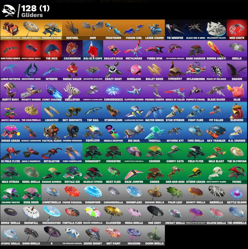 [PC/PSN/XBOX] 114 SKINS + TRAVIS SCOTT + OG STW + ASTRO JACK + JOHN WICK + GOLD MIDAS + DRIFT + CALAMITY + OMEGA