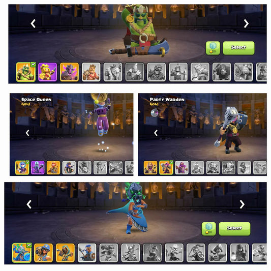 RARE 259 Xp // TH 17 Max [ Decorations ] // Heros:-95-100-71-71-46 // Rename // Bh10 Max //11 Rare Skins // ATB-5.7K // Pixel scenery // world best Cheap // Safe guarantee // instant delivery