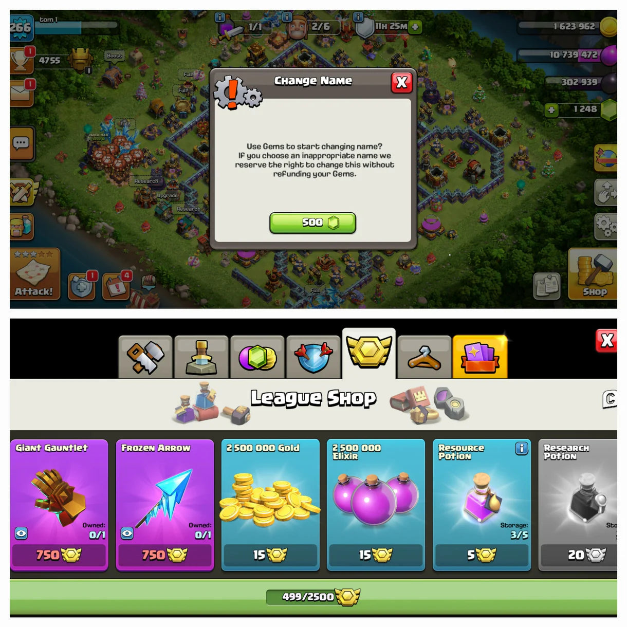Rare UK Local [ GB ] ♦️ TH 17 World Rare Max ♦️266 Xp ♦️Heros:-95-96-70-70-45 ♦️ Name Change Yes ♦️499 Cwl Reward ♦️ BH 10 Max ♦️ Safe Guarantee ♦️ Instant delivery ?