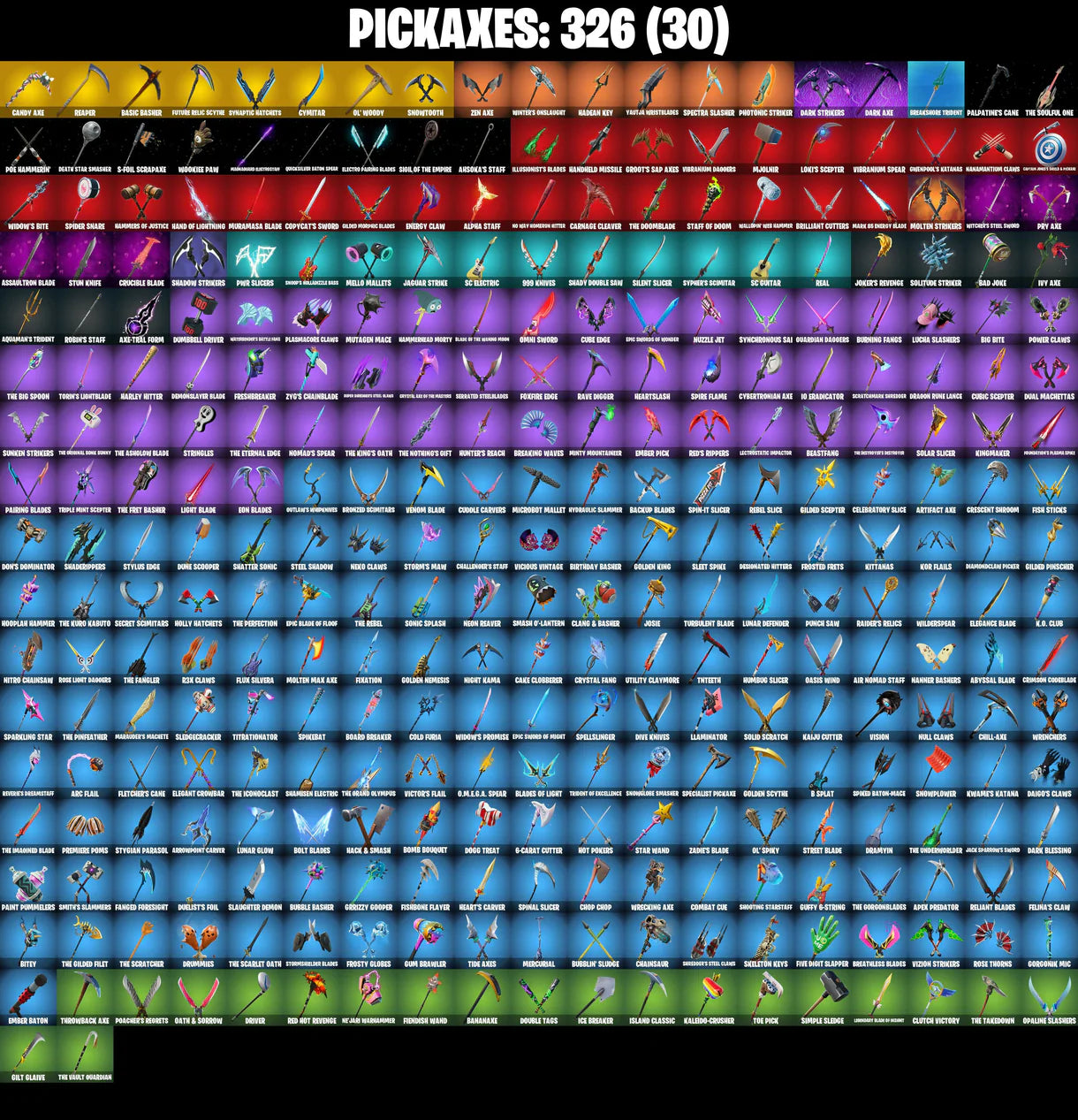 PC/PSN/XBOX | ٣٤١ جلود | جولد ميداس | ريكون تشامبيون | كلاود سترايكر | فيفي كروما | فيكسير | سولتورا | لينا سكورش | ماونتينير لا غنى عنه | #B499 