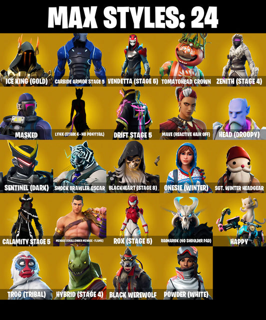 PC/PSN/XBOX |112 skins | OG STW | Sparkle Specialist | Royale Knight | Blue Squire | The Reaper | Elite Agent | Rogue Agent | Rust Bucket | Candy Axe | #B605