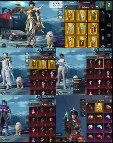 165 Mythiques | 17 Ultimes | 73,5 Collections | 10 Combinaisons X⚡ | Pharoh 7-Silvanius 6 | 10 Voitures | Casque Inferno | 62 Gunlab | 4 Armes Niv. 7 | 32 Messages d'élimination ✨