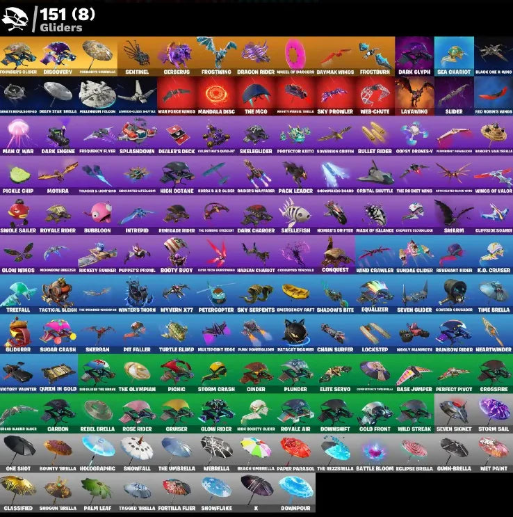 [PC/PSN] 219 SKINS + GALAXY + THE REAPER + OG STW + ELITE AGENT + SHADY DOGGO + ROGUE AGENT + FASHION BANSHEE