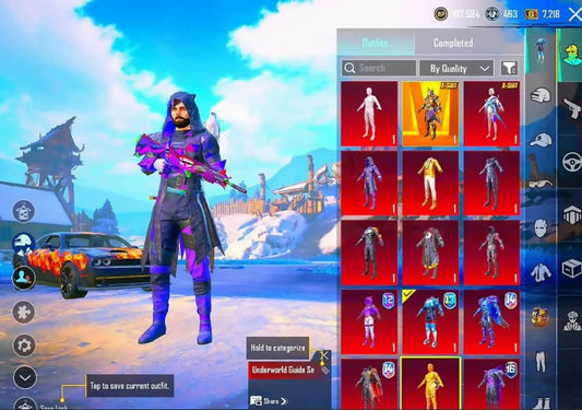 2x Xsuits 84/300 Mythic Fashion 16x Gunlabs 3x Max 5x Kill Msgs M416 x AKM x M762 Combo M416 Fool Max AKM Fossile du désert Lv4 M762 8-Bit Unicorn Lv4 Rare Mythics