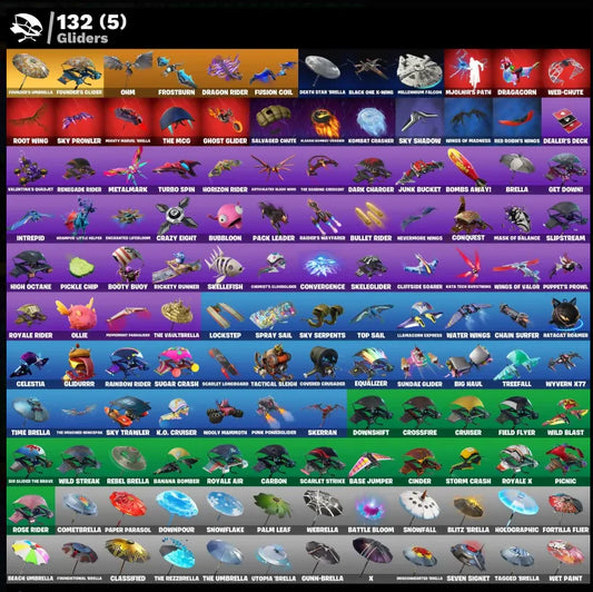 [PC/PSN/XBOX] 198 SKINS + BLACK KNIGHT + SPARKLE SPECIALIST + THE REAPER + ROYALE KNIGHT + ELITE AGENT + OG STW + FLOSS