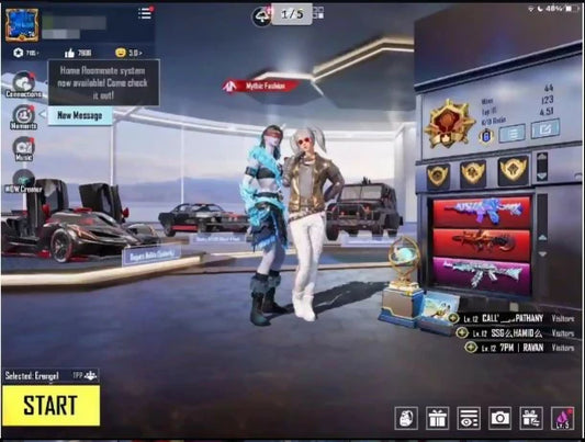 69Mythiques ? | 3 combinaisons X⚡ | Ensemble Momie blanche ? | 2 voitures de sport | 39 laboratoires d'armes lourds | M416 Glacier et AUG Abysal Max ? | AKM Amiral niveau 6 | 8 autres messages d'élimination✨